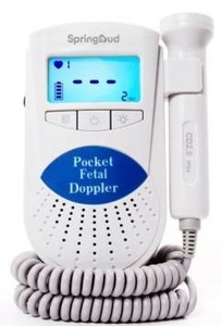 lot 14440 image: Hopetiger Baby Heartbeat Monitor, 2 Pack
