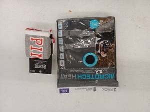 lot 14462 image: Free Country XXL Base Layer Pants And Pink Crew Socks
