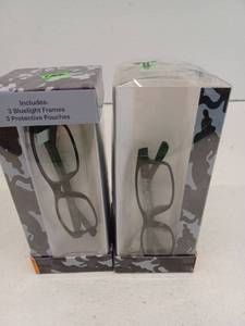 lot 14470 image: 6 Pairs Bluelight Glasses