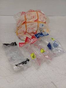 lot 14527 image: Safety Working Glasses with Clear Vision Protection and Safety Helmet