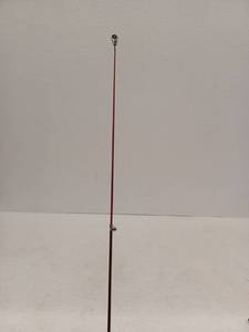 lot 14542 image: Red and Black Fishing Rod with Lures Set