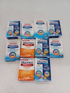 lot 14569 image: Miscellaneous Mucinex Lot, 10 Pack