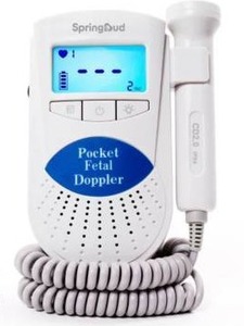 lot 14579 image: Hopetiger Baby Heartbeat Monitor, 2 Pack