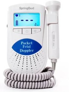 lot 14864 image: Hopetiger Baby Heartbeat Monitor, 2 Pack