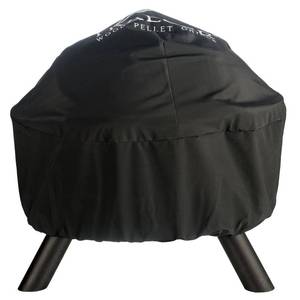 lot 14872 image: Traeger Black Grill Cover 11.5 in. W x 13 in. D x 2.5 in. H For Traeger Outdoor Fire PitGrill