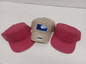 lot 14968 image: Lot of 3 Baseball Hats