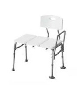 lot 14989 image: White Shower Stool