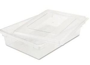 lot 15008 image: Plastic Food Storage Container, Approximately 18x26