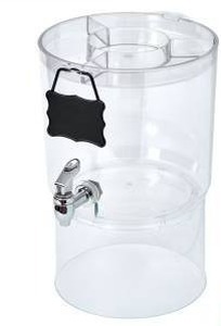 Buddeez 2.0 Gallon Clear Beverage Dispenser with Spigot