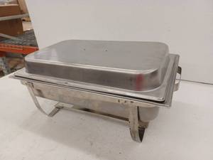 lot 15080 image: Stainless Steel Chafer Dish