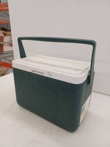 lot 15113 image: Coleman 28 QT Cooler, Dark Green