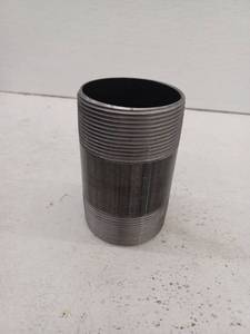 lot 15191 image: 3 x 5 12 Inch Pipe Nipple, 12 Count