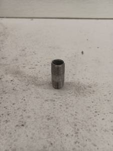 lot 15211 image: 38 x 1 12 Inch Galvanized Pipe Nipple