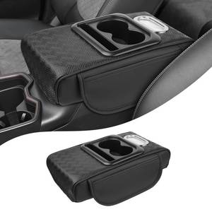 lot 24942 image: Autorder Center Console Cover for Toyota RAV4 2019-2025 Accessories Armrest Cushion with Multi-Purpose Storage Slot Leather Middle Console Cover RAV4 Armrest Cover Anti-Scratch - Retail $29