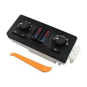 lot 24950 image: Roneeson Manual Temperature Climate Heater HVAC AC Control Module Unit Assembly for Cadillac Escalade ESV EXT, Chevrolet Silverado 1500 2500 3500, GMC Sierra 1500 2500 3500 HD Yukon - Retail $69