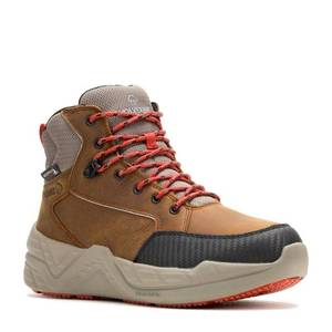 lot 24981 image: Wolverine Mens Proshift Waterproof Work Shoe Boots (Sudan Brown) - Size 9.5 M - Retail $140
