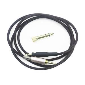 lot 26272 image: NewFantasia Replacement Audio Upgrade Cable Compatible with Shure SRH940 SRH840 SRH750 SRH440 SRH840A SRH440A, Compatible with Philips SHP8900 SHP9000 Headphone 1.5m4.9feet, Black