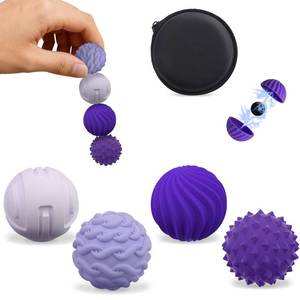 lot 26278 image: Kkogleam Magnetic Balls Fidget Toy Adults, Silicone Magnetic Balls, Fidget Toys, Office Desk Fidget Balls for Anxiety Relief, Sensory Toy for Fingers Hands (Purple-4PCS) - Retail $6