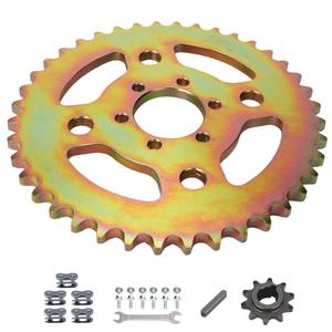 lot 26291 image: CILOYU High Speed 420 Rear Sprocket 40 Tooth Replacement for Mini Bike Coleman CT100U CC100X Baja Doodle Bug DB30 RB100 B100 Monster Mega Moto 80cc 105cc Motovox MBX10 MBX11 Minibike Parts (37mm Bore) - Retail $21