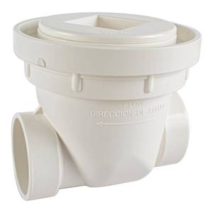 lot 26361 image: HYDRO MASTER PVC Backwater Valve, (2 Inch) - Retail $22