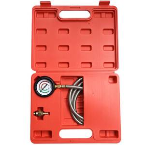 lot 32594 image: Exhaust Back Pressure Tester Kit, Professional Diesel Engine Diagnostic Tool with Gauges & Adapters for Trucks, SUVs, Vans - Troubleshoot Turbo, DPF & Catalytic Converter Issues - Retail $37