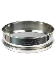 lot 32601 image: LVDALAB All 304 Stainless Steel 60 Mesh Test Sieve (0.3mm Aperture), 8 Inch20cm Diameter, Flour Sifter & Lab Strainer, Fine Wire Mesh Screen for Baking, Sand Analysis & 3D Printing Powder - Retail $36