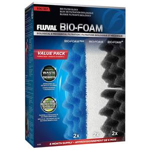 lot 32610 image: Fluval 306307 Bio Foam Value Pack, Replacement Aquarium Filter Media - Retail $13