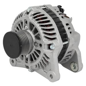 lot 62134 image: SCITOO Alternator Fits for Nissan for NV200 2.0L 2015,for Nissan for Sentra 2.0L 2010-2012,for Nissan for Versa 1.8L 2009-2012 12V 100Amp CW SC6 Pulley Class High Output Alternator 23100ZW40A - Retail $110