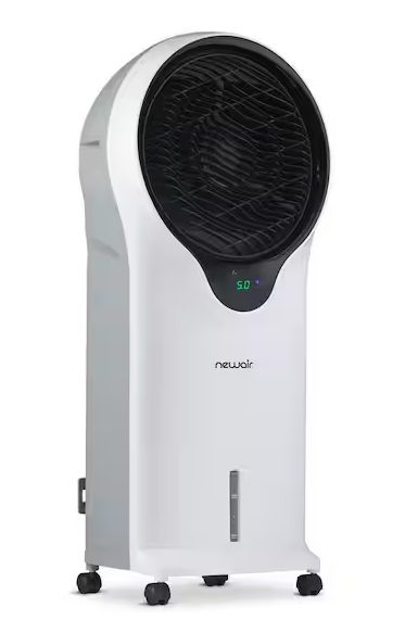 lot 7708 image: NewAir Portable Evaporative Air Cooler 470 CFM