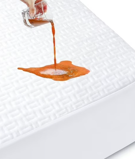 lot 18386 image: Choegobest Bamboo Jacquard Mattress Protector Queen