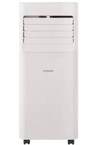 lot 61953 image: Vissani Portable Air Conditioner 5000 BTU 150 Sq Ft Coverage - Retail $150