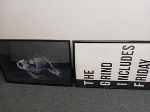 lot 61967 image: Lot of framed posters - Retail $25