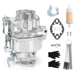 lot 2924 image: 1 Barrel Carburetor Compatible with Rochester B Type, for Chevy 235ci Inline 6 Cyl 1950-1959, for Chevy GMC Trucks 216ci 6 Cyl 1932-1952, 1951 Chevy Truck 3100 235