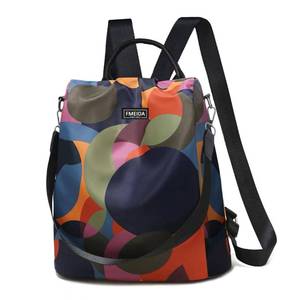 lot 3126 image: Waterproof Fashion Backpack Purse for Women Anti Theft Womens Classical Daypack Travel Nylon Oxford Shoulder Bag
