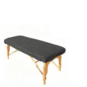 lot 3179 image: ZMDREAM Disposable Fitted Massage Table Sheets Bed Covers for Massage Beauty Tattoo 82 x 35 inches Black20