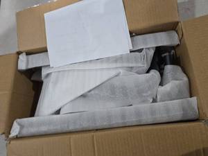 lot 3184 image: Black Curtain Rod