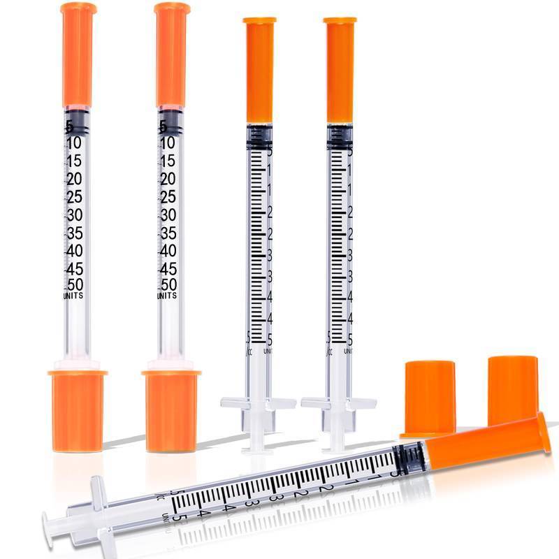 lot 22147 image: 0.5ML Syringe, Lab Supplies Syringes 31G 516 Inch, Individually Wrapped, Pack of 100 - Retail $27