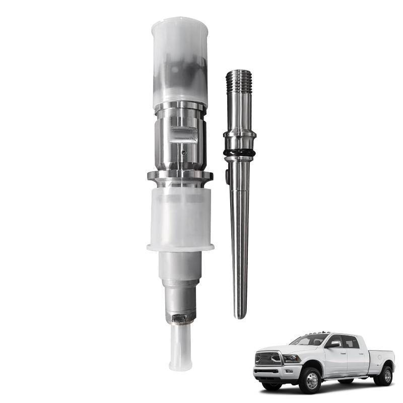 lot 45315 image: VANPERT 68210105AA 0445120188 Fuel Injectors with Connector Tubes Compatible with Cummins ISB6.7 for Dodge Ram 6.7L 2010-2018 Replace 0445120187 0445120342 - Retail $100