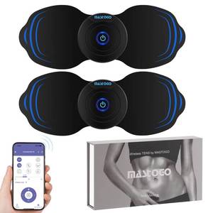 lot 25010 image: MASTOGO Wireless TENS Unit Back Pain Relief Massager- Muscle Stimulator Machine - Wireless TENS Unit Muscle Stimulator- tens Unit - Retail $36
