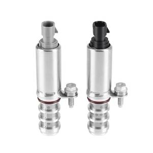 lot 25052 image: Variable Valve Timing VVT Solenoid Fits for Chevy Equinox Malibu Cobalt HHR, for GMC Terrain, for Buick LaCrosse 2.0L 2.2L 2.4L - Camshaft Position Actuator Solenoid Replace 12655421 12655420 - Retail $24
