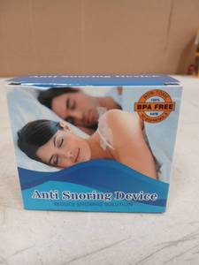 lot 26398 image: Anti Snoring Device Mouth Guard Sleep Aid - Retail $15