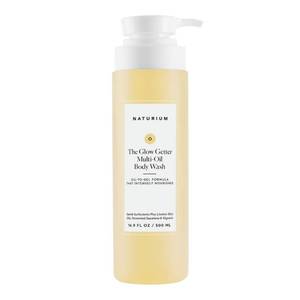 lot 26399 image: Naturium The Glow Getter Multi-Oil Hydrating Body Wash, Gentle Cleanser, 16.9 oz - Retail $17