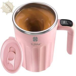 lot 32713 image: Self Stirring Mug,Self Stirring Coffee Mug,Suitable for Coffee, Milk, Cocoa and Other Beverages - Retail $20
