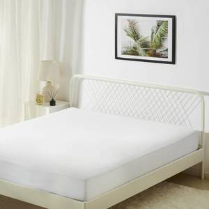 lot 23379 image: Amazon Basics Zippered Mattress Encasement - Waterproof, Queen - Retail $24