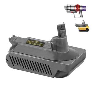 lot 23396 image: BTRUI V10 Adapter for Dewalt 20V Lithium Battery Convert to for Dyson V10 SV12 Animal Absolute Motorhead Fluffy Total Cordless Stick Vacuum Cleaner (only Adapter) - Retail $38