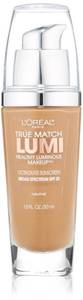 lot 26542 image: LOreal Paris True Match Lumi Healthy Luminous Makeup, N7-8 Classic Tan Cappucino, 1 fl oz. - Retail $8
