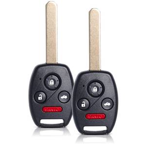 lot 26590 image: MechanMagic Key Fob Remote Replacement Fits for Honda Pilot 2009 2010 2011 2012 2013 2014 2015 Accord Sedan 2008-2012 KR55WK49308 Keyless Entry Remote Control 35118-TA0-A00(Pack of 2) - Retail $19