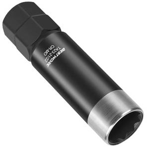 lot 26591 image: Bestwork 10 Spline Lug Nut Key, Replacement for TA23-2122, Compatible with Bimecc 10 Spline Lug Nut Socket for Passenger TruckLarge SUV, with 21mm & 22mm Hex Drive, Double Layer Reinforcement - Retail $13