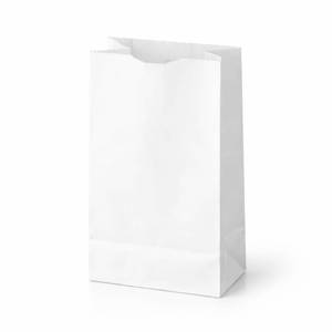 lot 31220 image: Perfect Stix 2lb White Kraft Paper Bags- Pack of 100ct - Retail $9