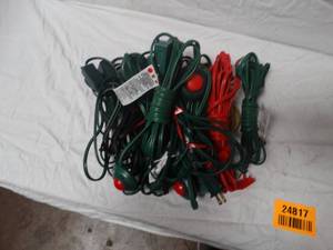 lot 24817 image: Lot of Misc. Extension Cords